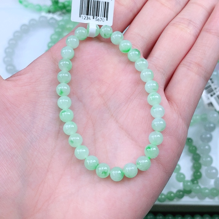 未镶嵌手链翡翠翡翠