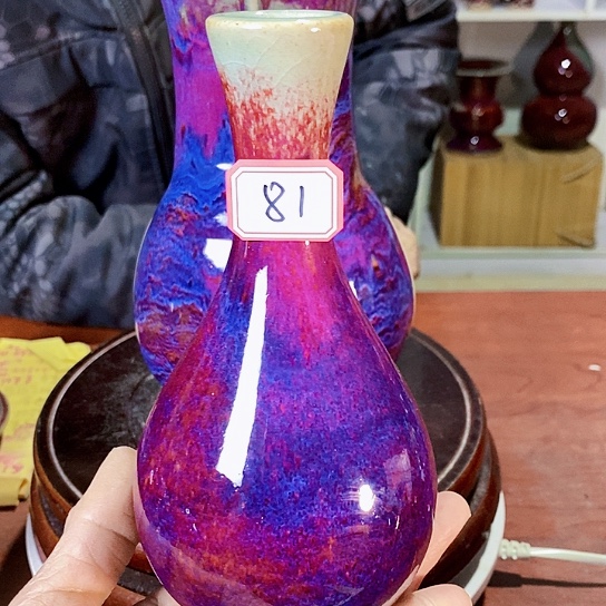 摆件尚峰钧窑作品新疆不包邮