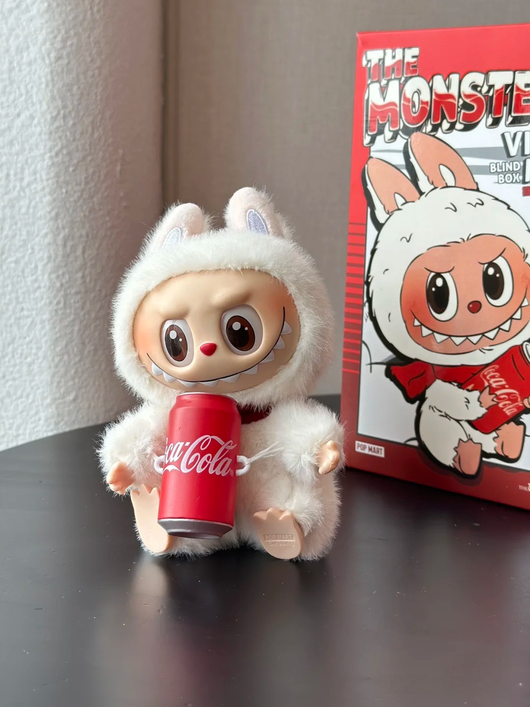 【可乐坐坐新款➕顺丰包邮】联名搪胶拉公仔布布毛绒玩偶钥匙扣包挂