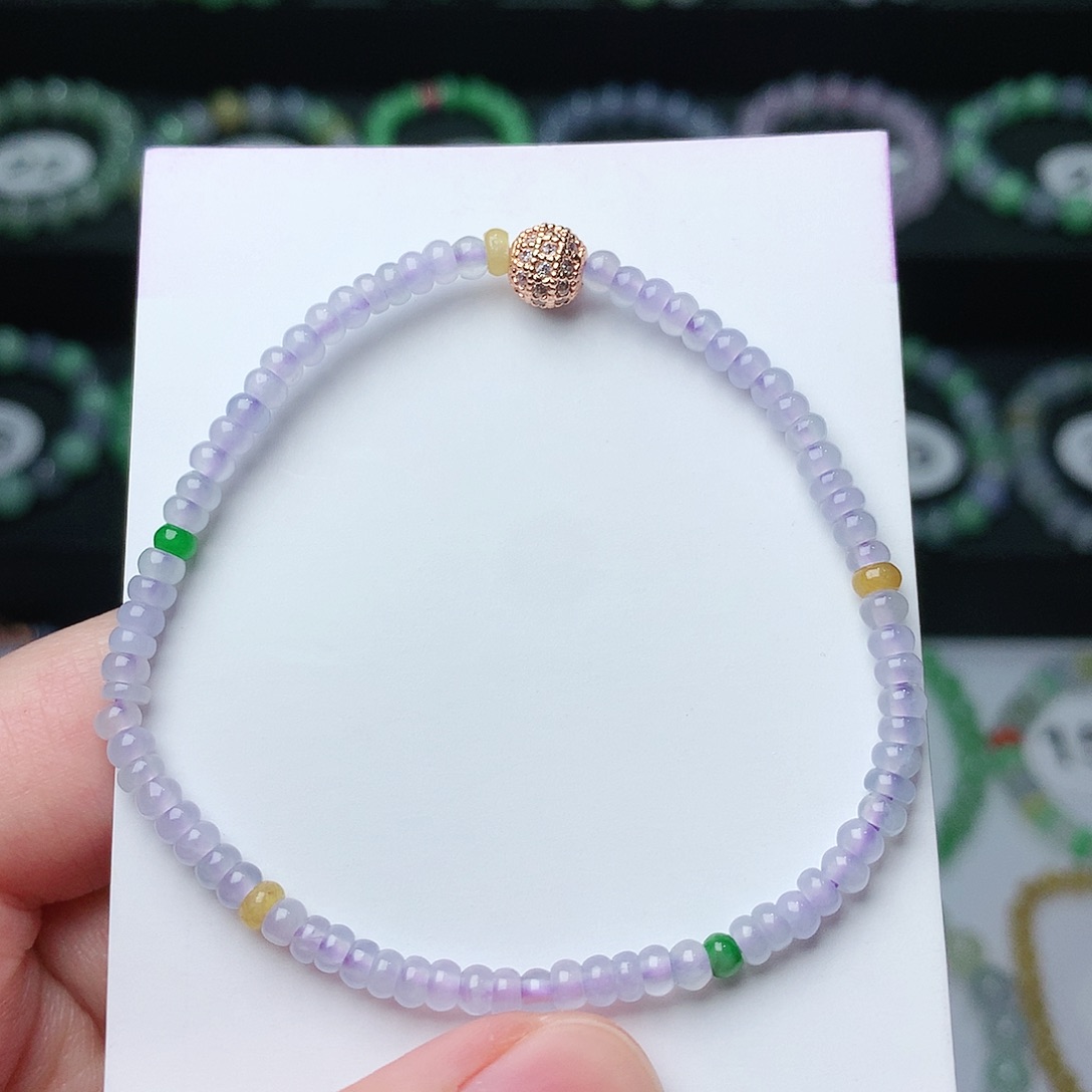 翡翠手链未镶嵌翡翠