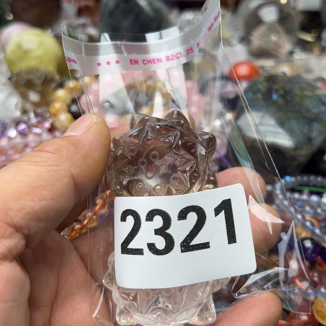 水晶摆件未镶嵌小*子水晶2321