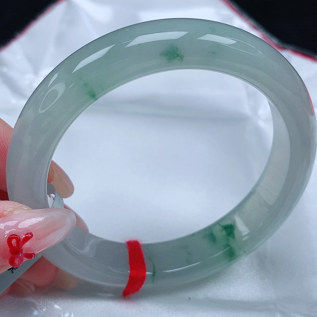 翡翠手镯未镶嵌天然缅甸a货翡翠