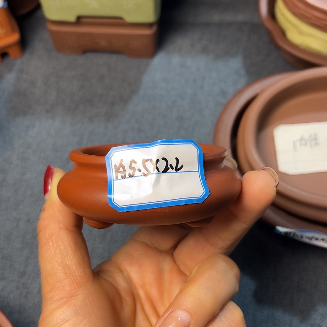 精选紫砂小香炉圆盆