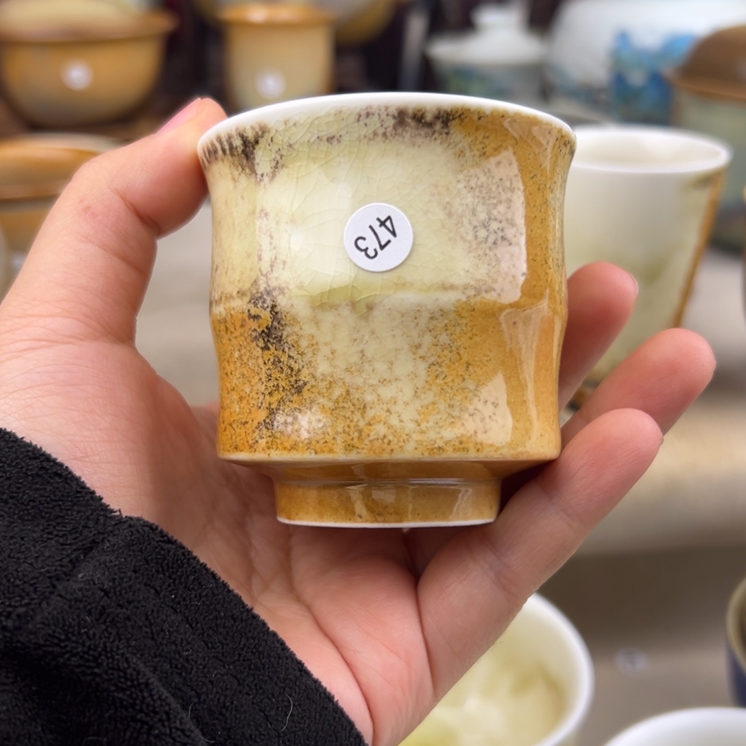 无***者杯纯手工柴烧主人杯