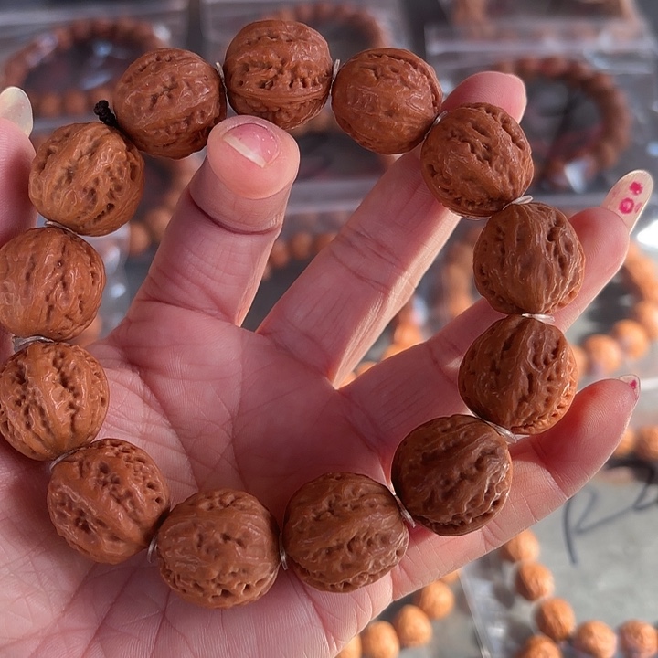 文玩核桃手串野生