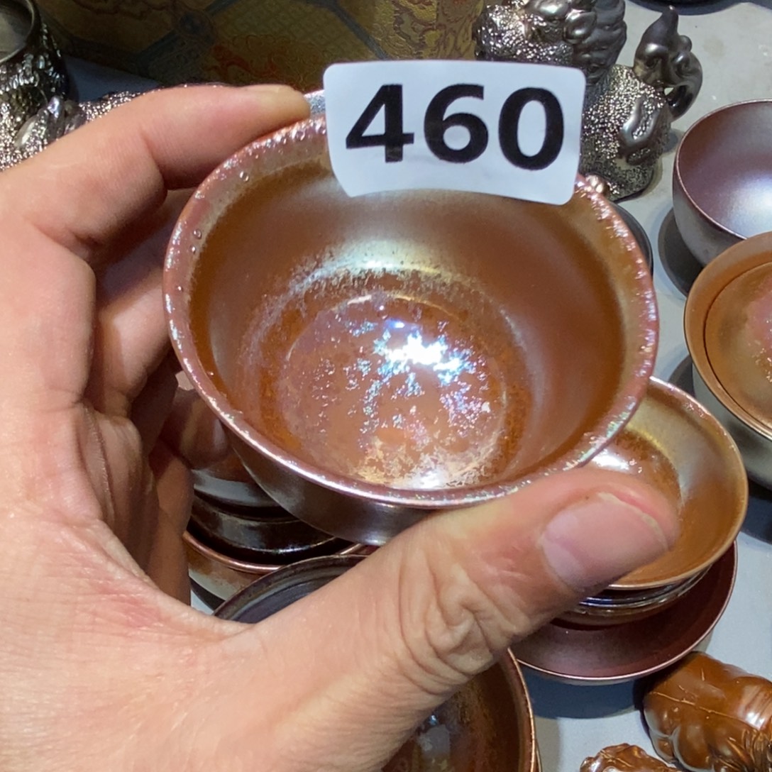 柴烧茶具套贝子杯子