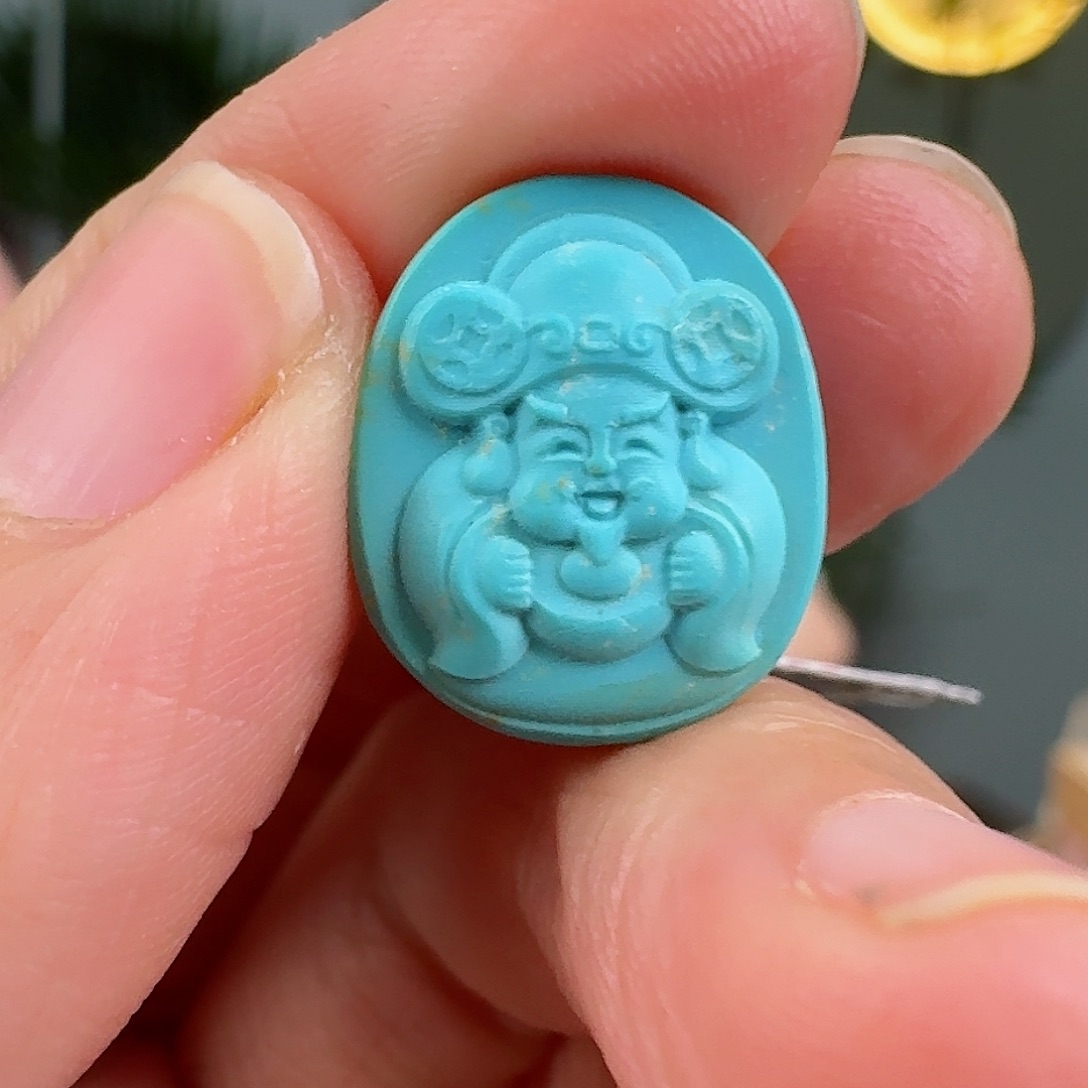 绿松石珠宝奇石未镶嵌