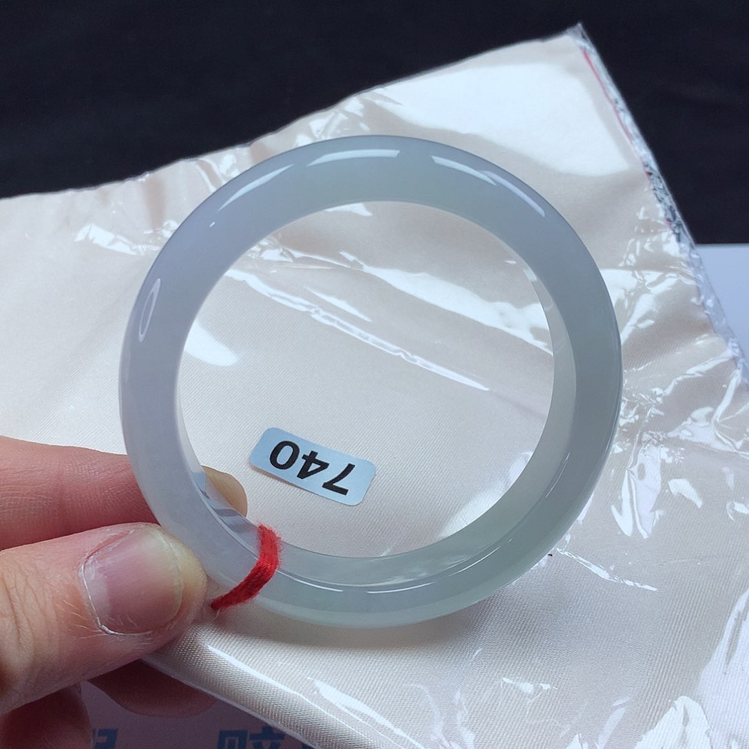 翡翠手镯未镶嵌54正圈