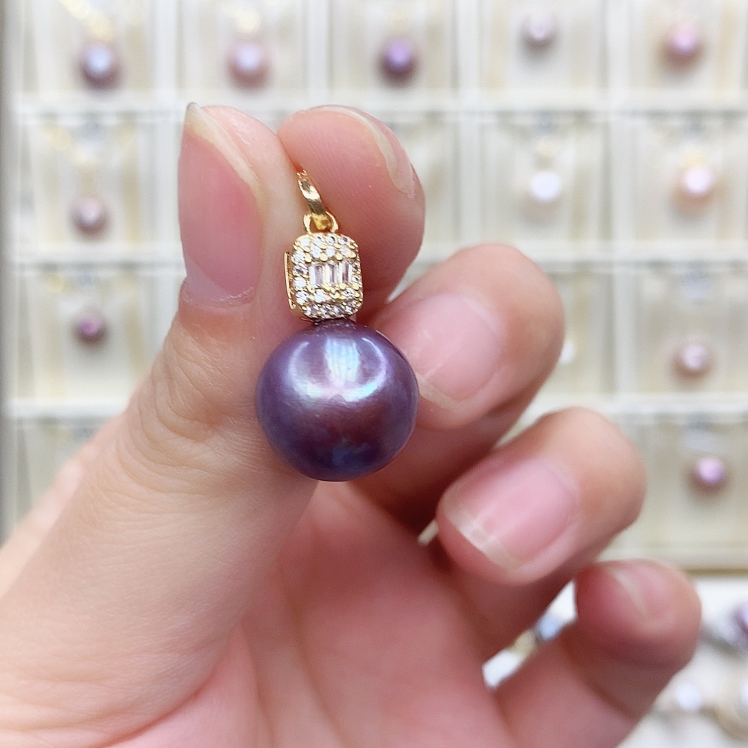 淡水珍珠颈饰合金