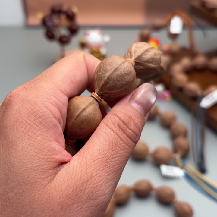 紫***酱把件橄榄核梅林铁核梅林发货