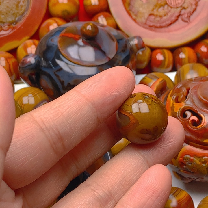 玛瑙/玉髓未镶嵌手串