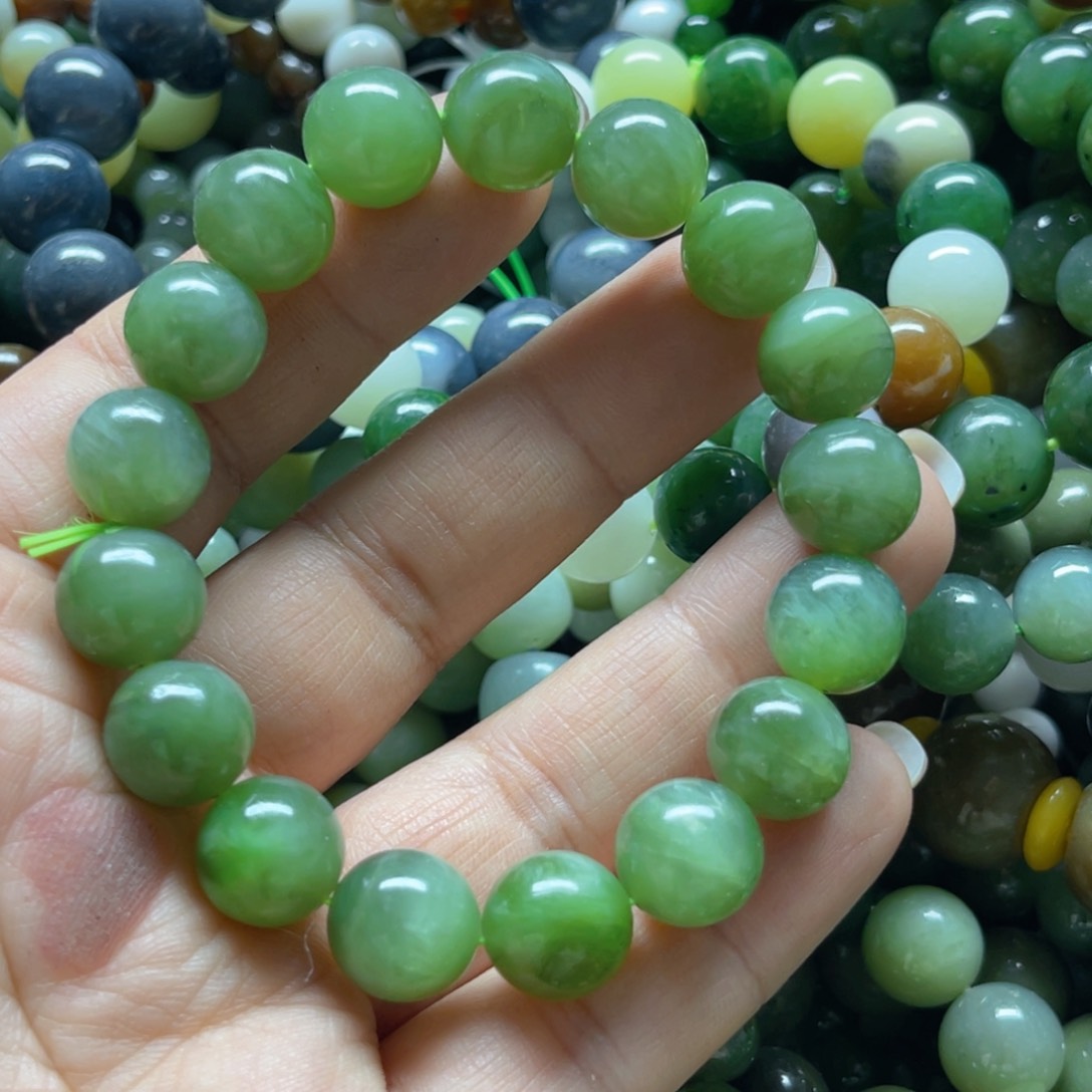 和田玉手链未镶嵌