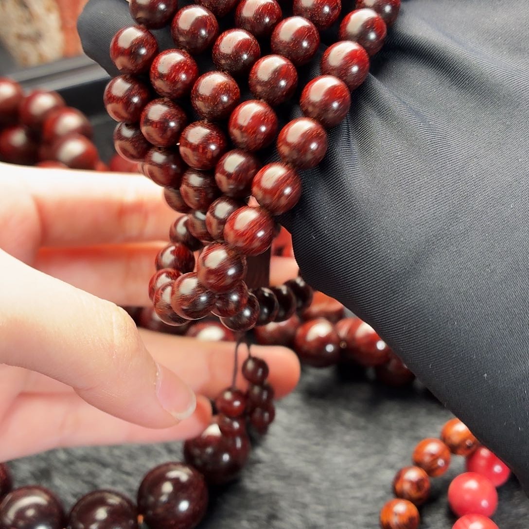 兴***国手串/手链小叶紫檀原汁原味