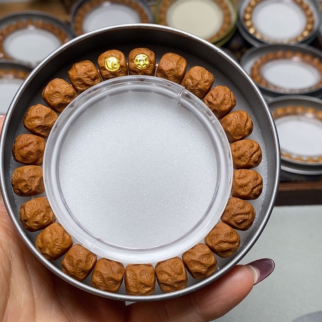 猴头核桃手串344号11左右18K双标观山无相全品