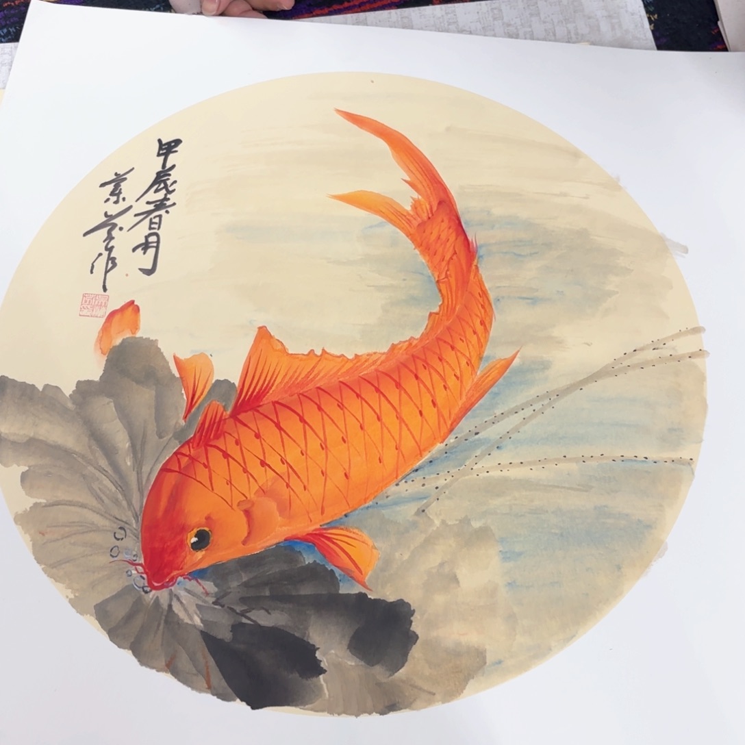 国画孙清斌50卡纸马