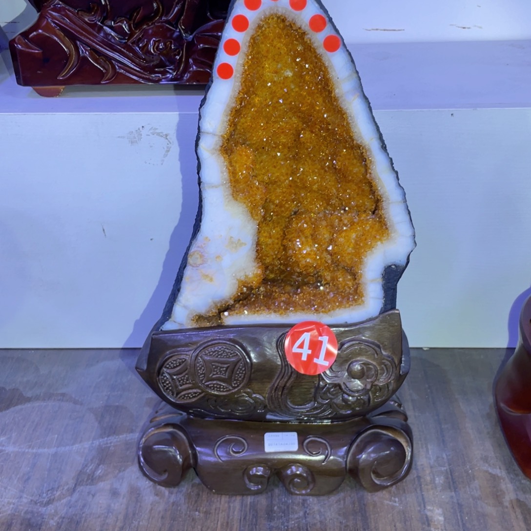 乌拉圭紫水晶摆件