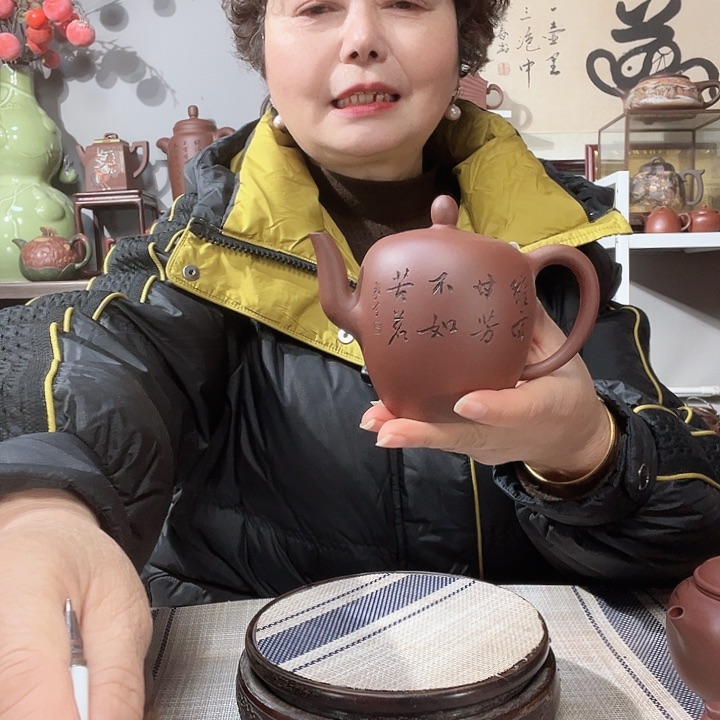 底槽青茶盏八****锋原矿紫砂壶