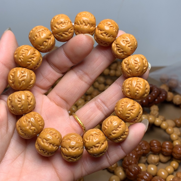 猴头核桃吊坠猴头