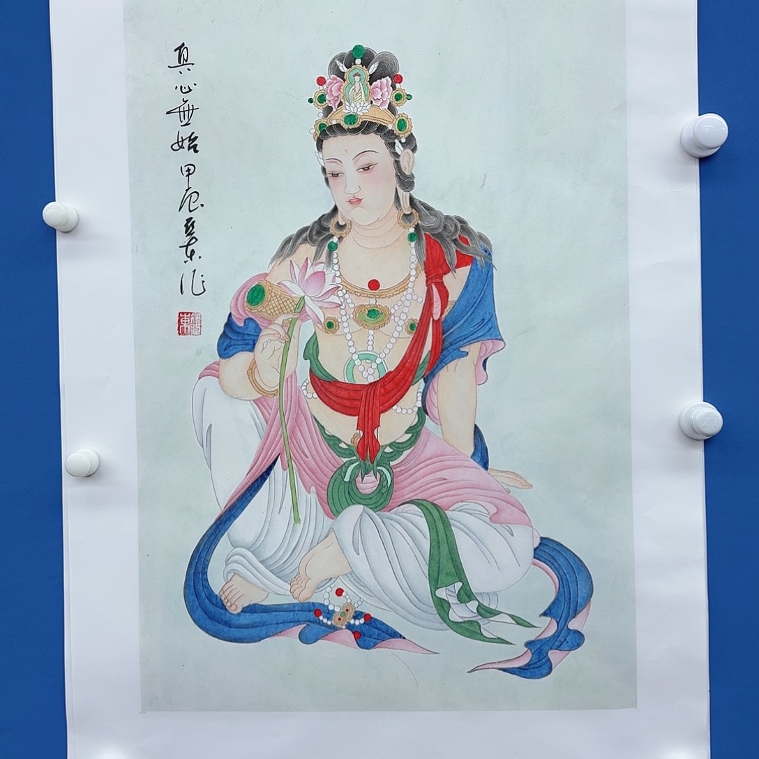 国画多次参加国内外书画