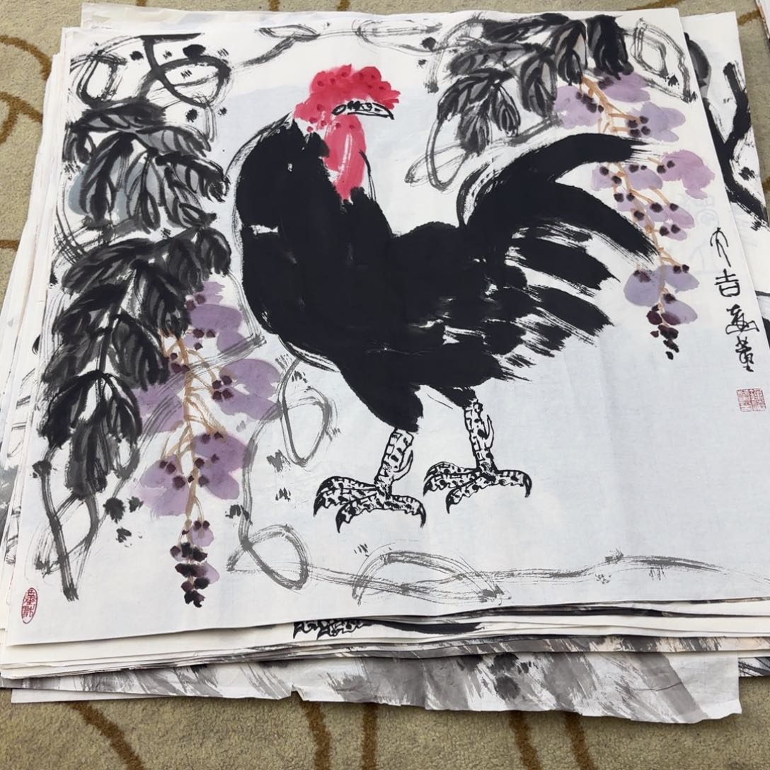 国画国画老师作品刘