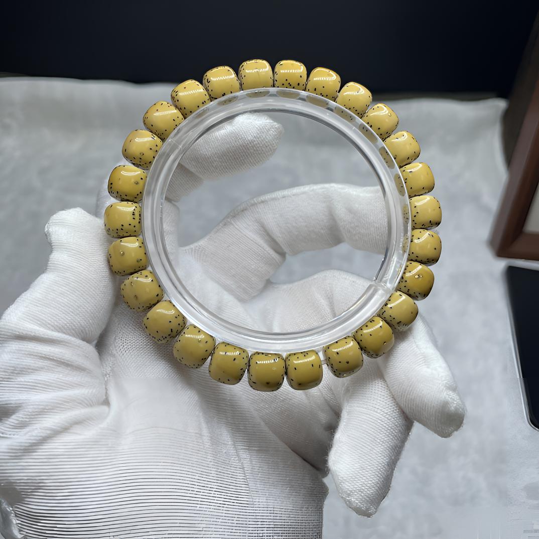 星月菩提原生态顺白打底好9✖️8金星