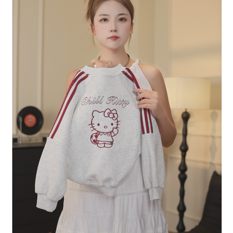 【加绒加厚】秋冬季新款儿童上衣内搭打底上衣洋气中大童卫衣外套