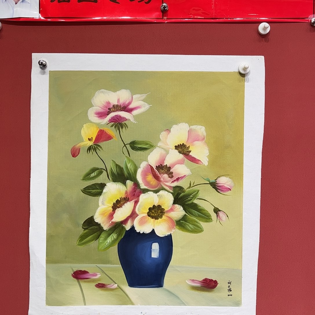 油画刘文桂油画作品