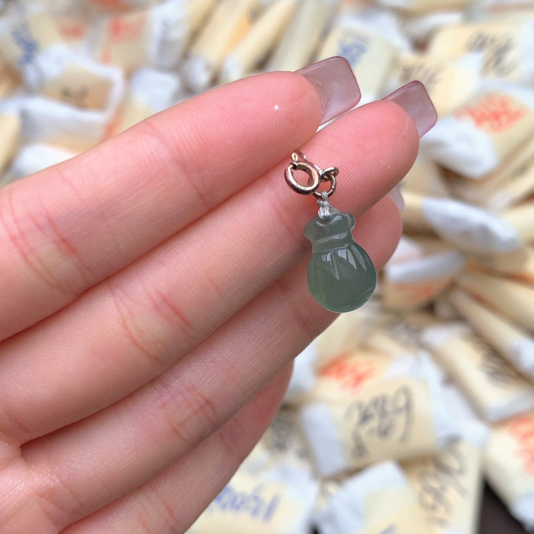 【闪购商品】翡翠挂件银S925镶嵌一