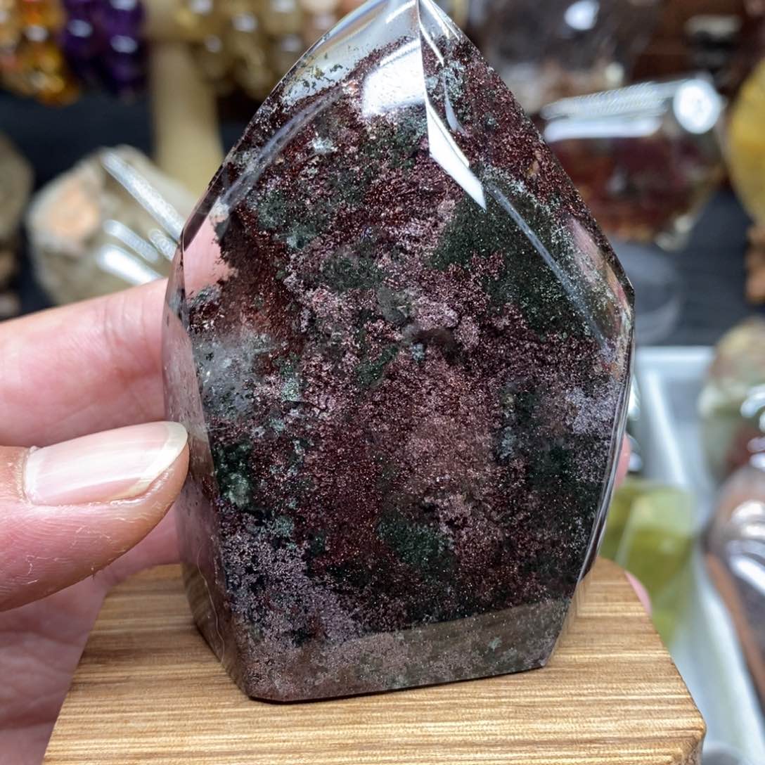 水晶原石摆件手把未镶嵌