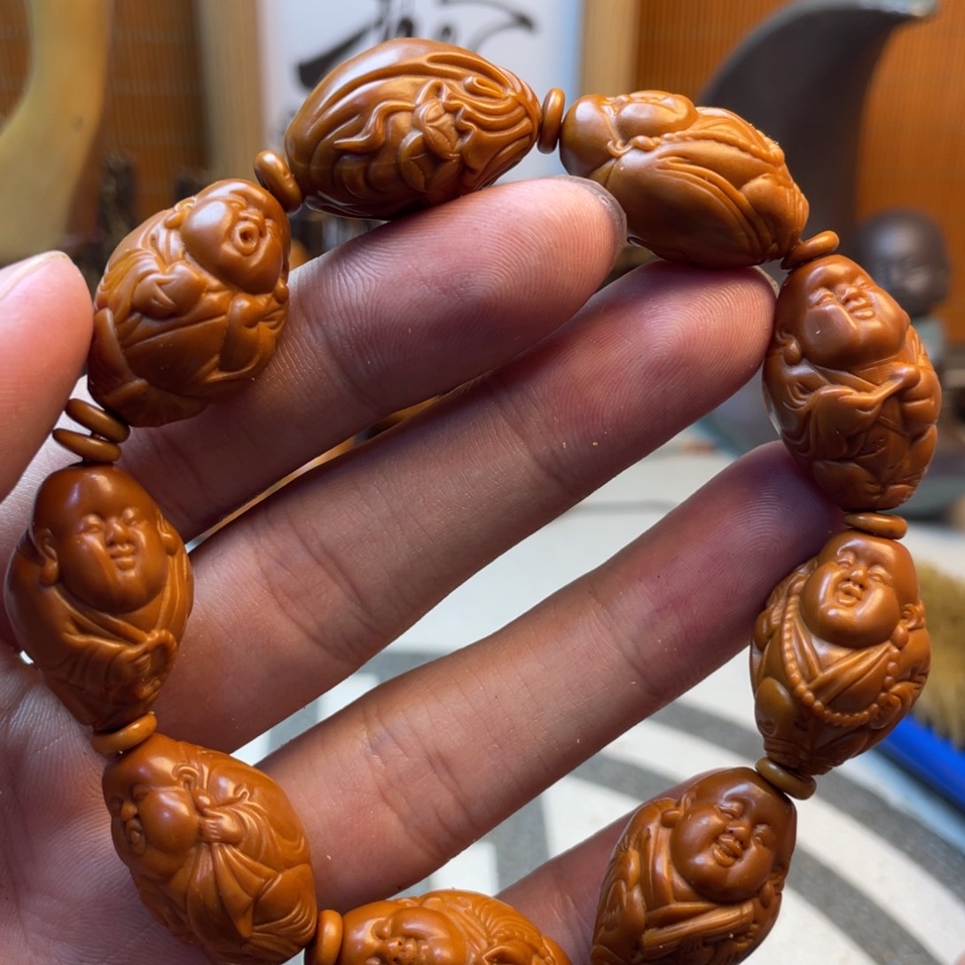 橄榄核手串/手链橄榄核雕工艺手串5119