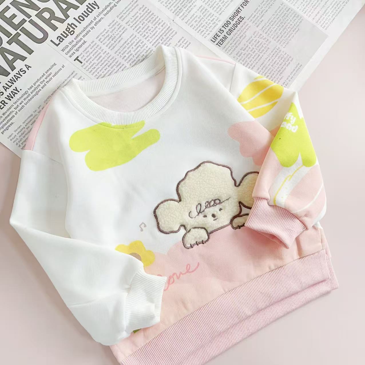 H2609新款2026时髦百搭打底卫衣衫女宝