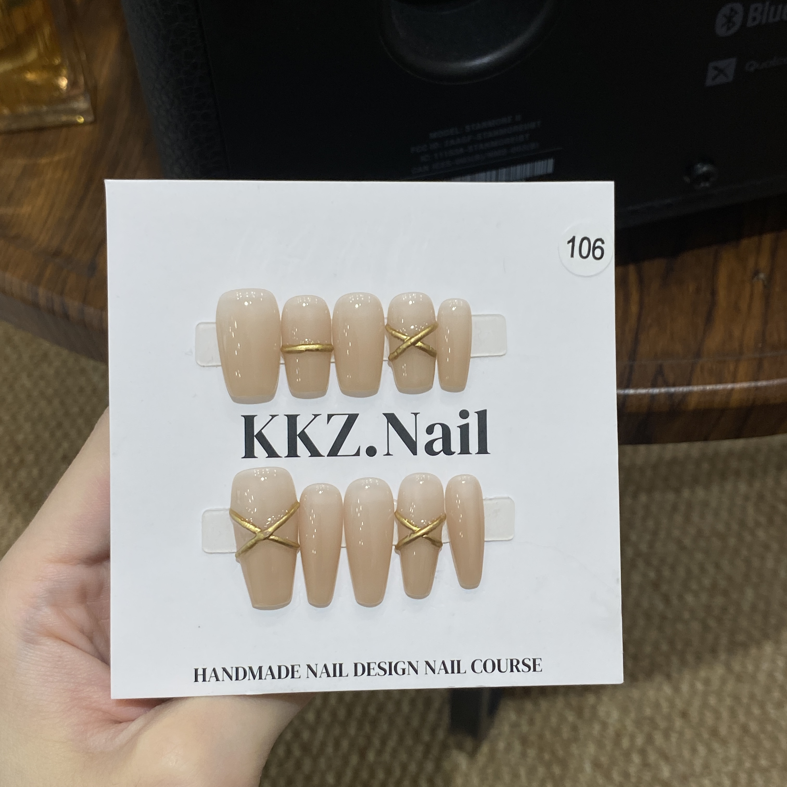 燕麦拿铁·KKZ纯手工光疗甲片