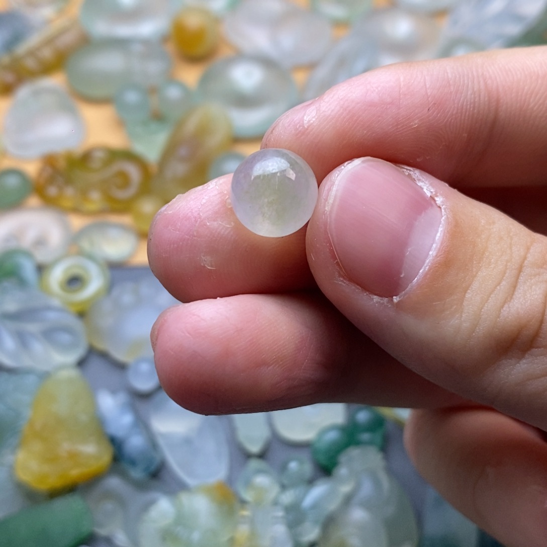 定制翡翠未镶嵌珠子