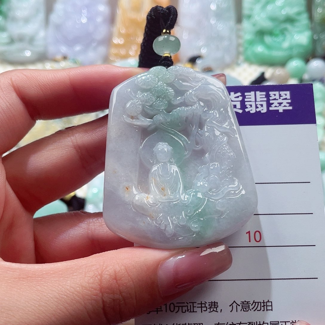 颈饰未镶嵌翡翠翡翠