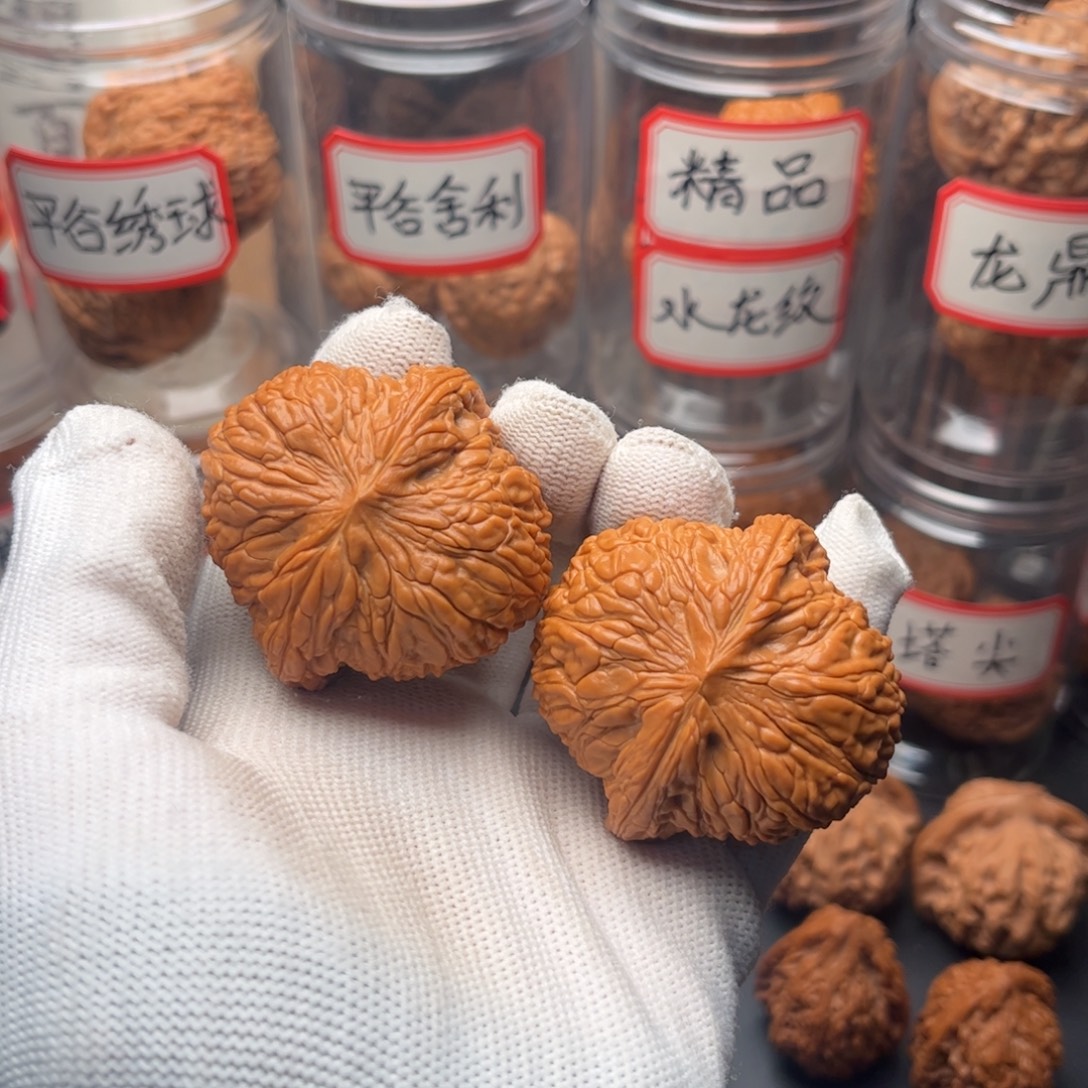 把件文玩核桃45毕业泥鳅背