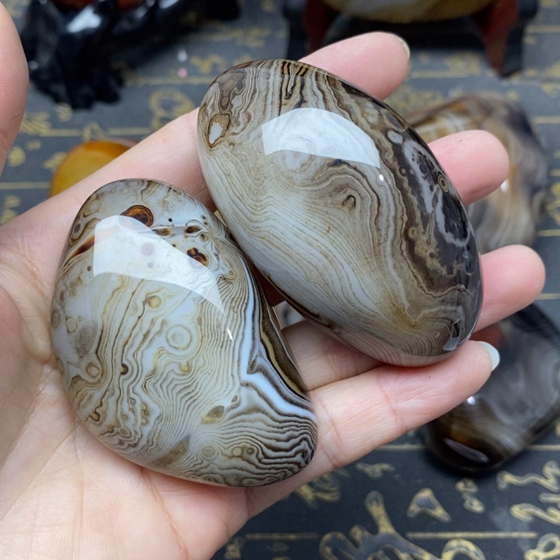 玛瑙/玉髓玛瑙未镶嵌五****人