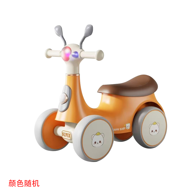 卡通蜗牛滑行车（颜色随机）