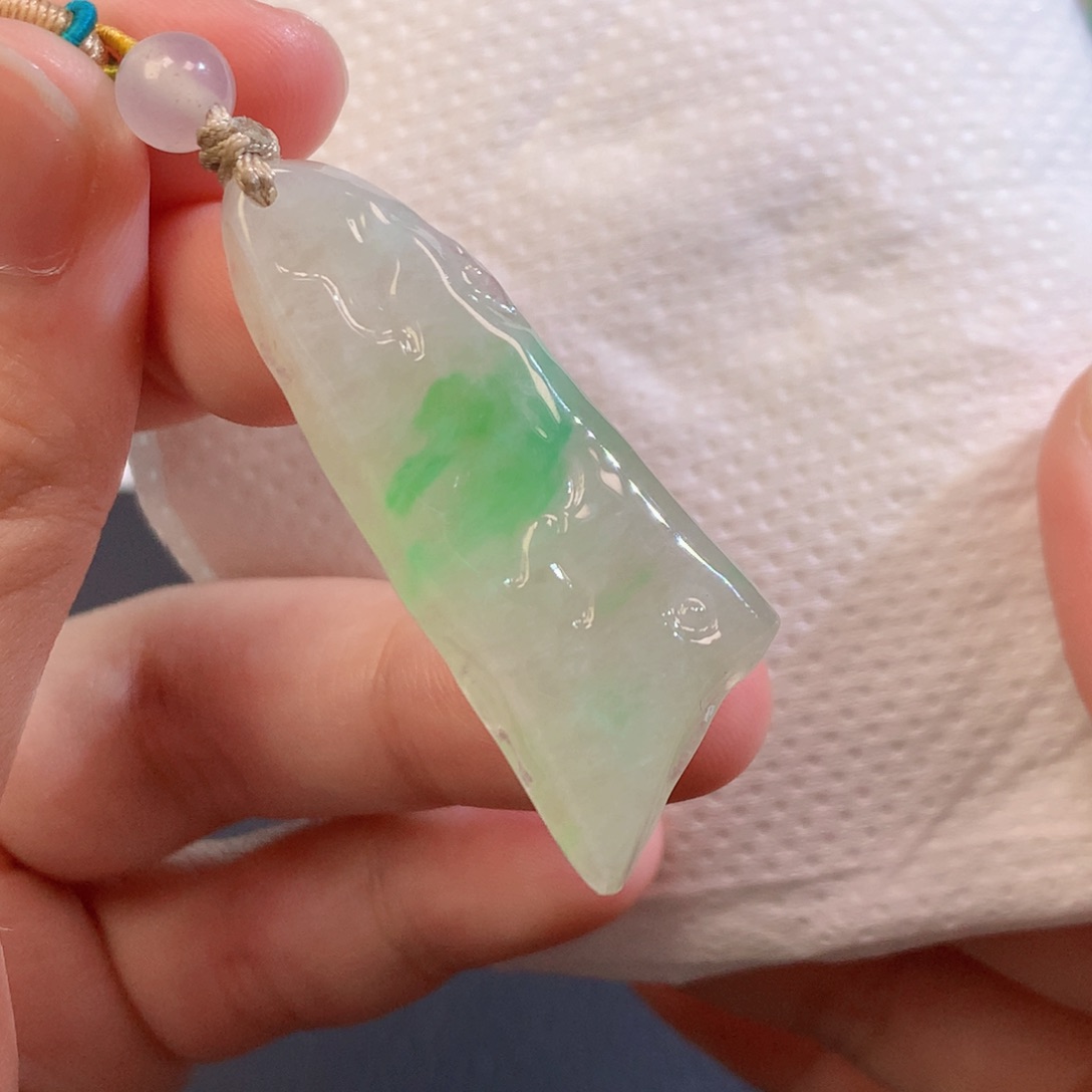 翡翠未镶嵌吊坠(不含链)287