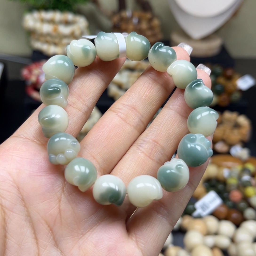 菩提根/象牙果吊坠2.16.124飘花猫爪