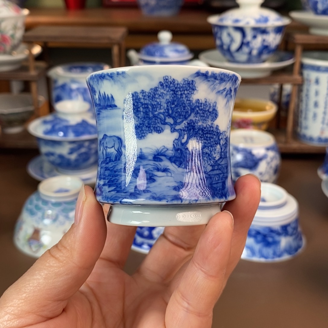 景德镇陶瓷手工手绘