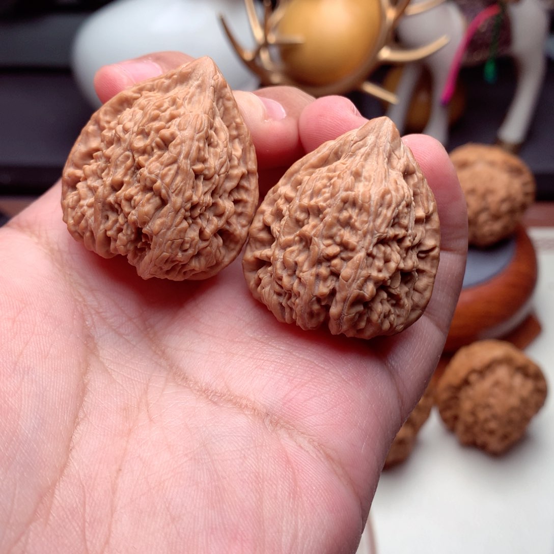 文玩核桃把件我**我金字塔33尺寸/16号