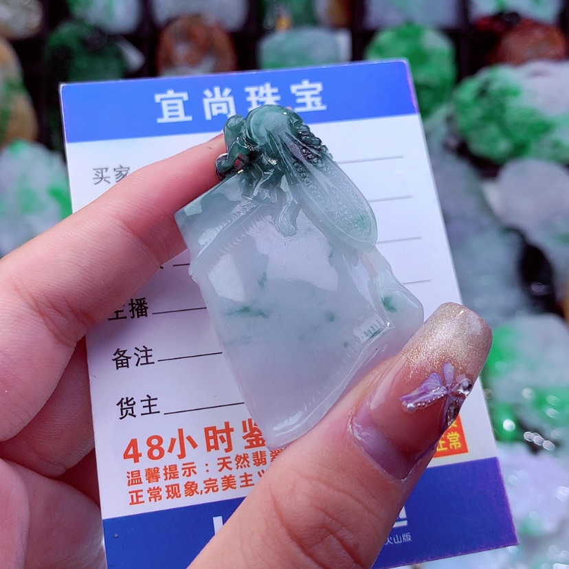 【闪购商品】翡翠颈饰未镶嵌挂件