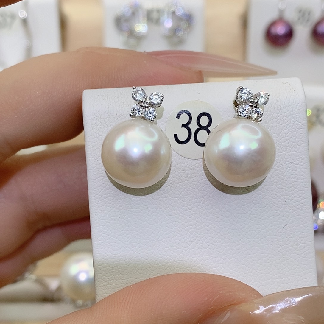 淡水珍珠颈饰银S925镶嵌