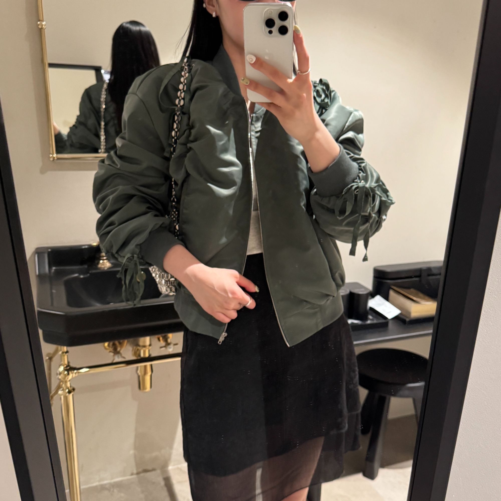 Sinbar Farm春款两色棒球服外套