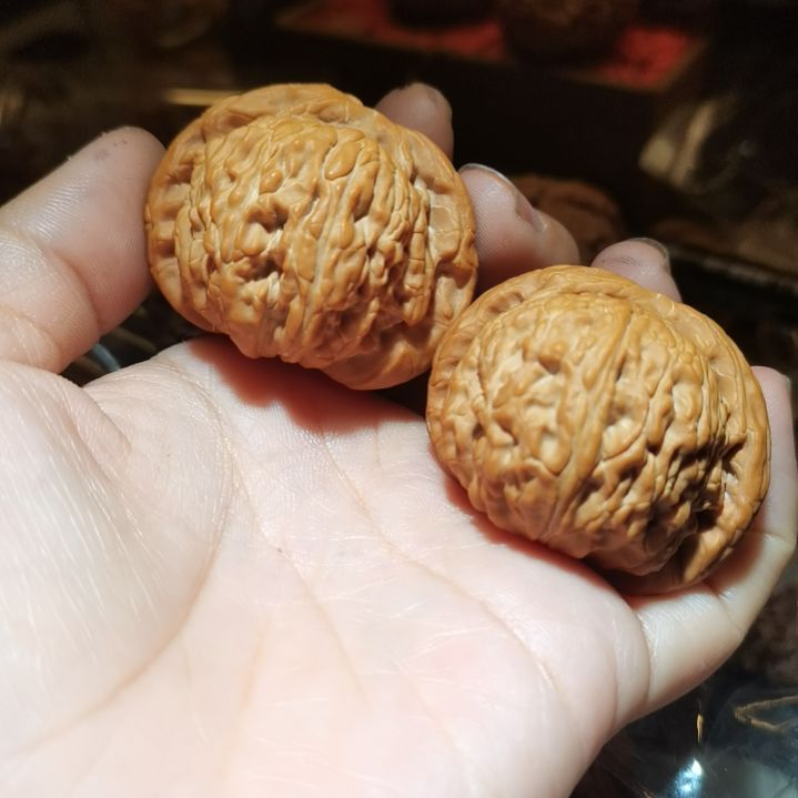 猴头核桃吊坠43白狮子