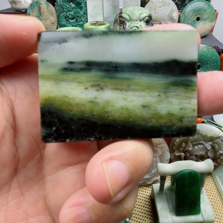 未镶嵌独山玉珠宝半成品