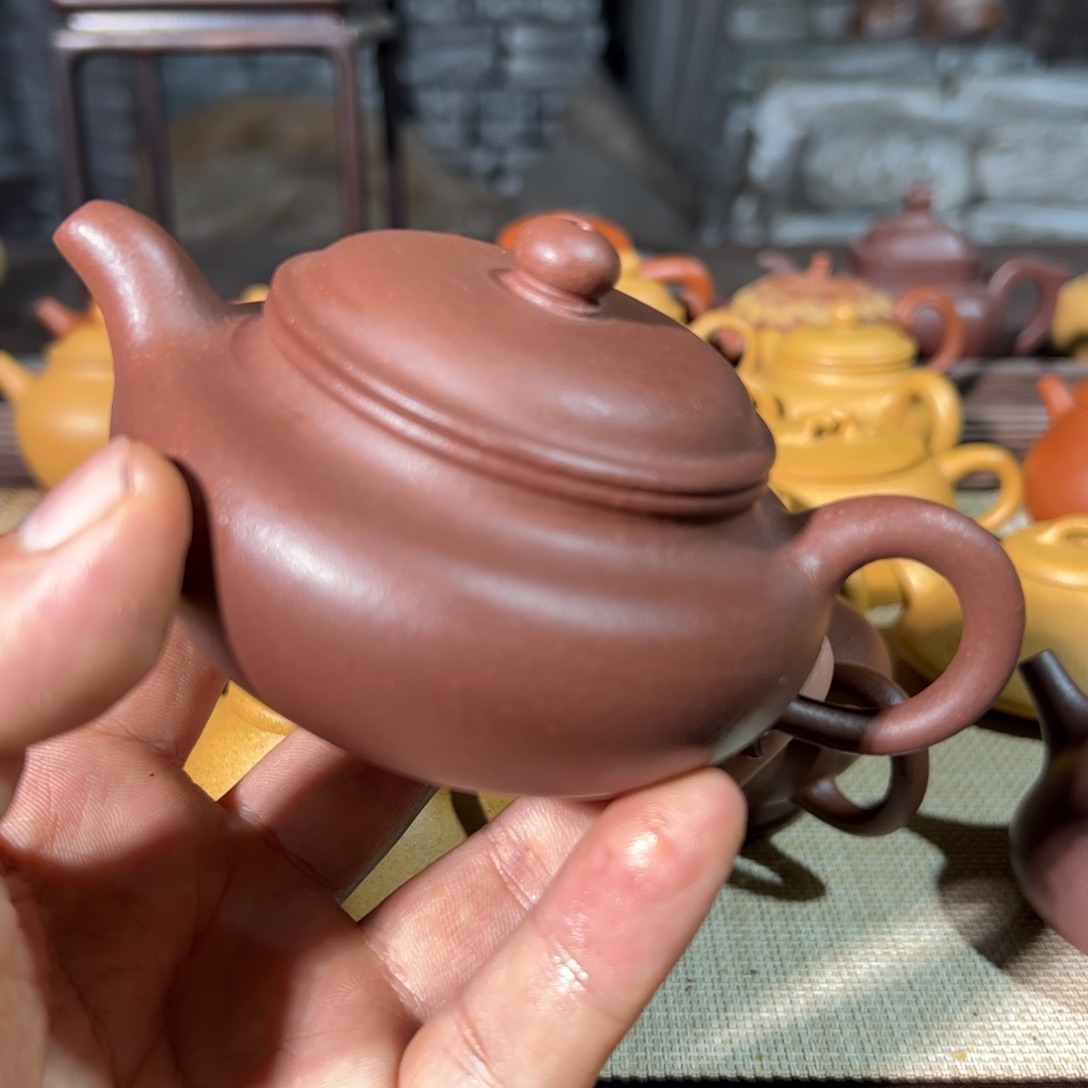 茶壶紫砂全手制作
