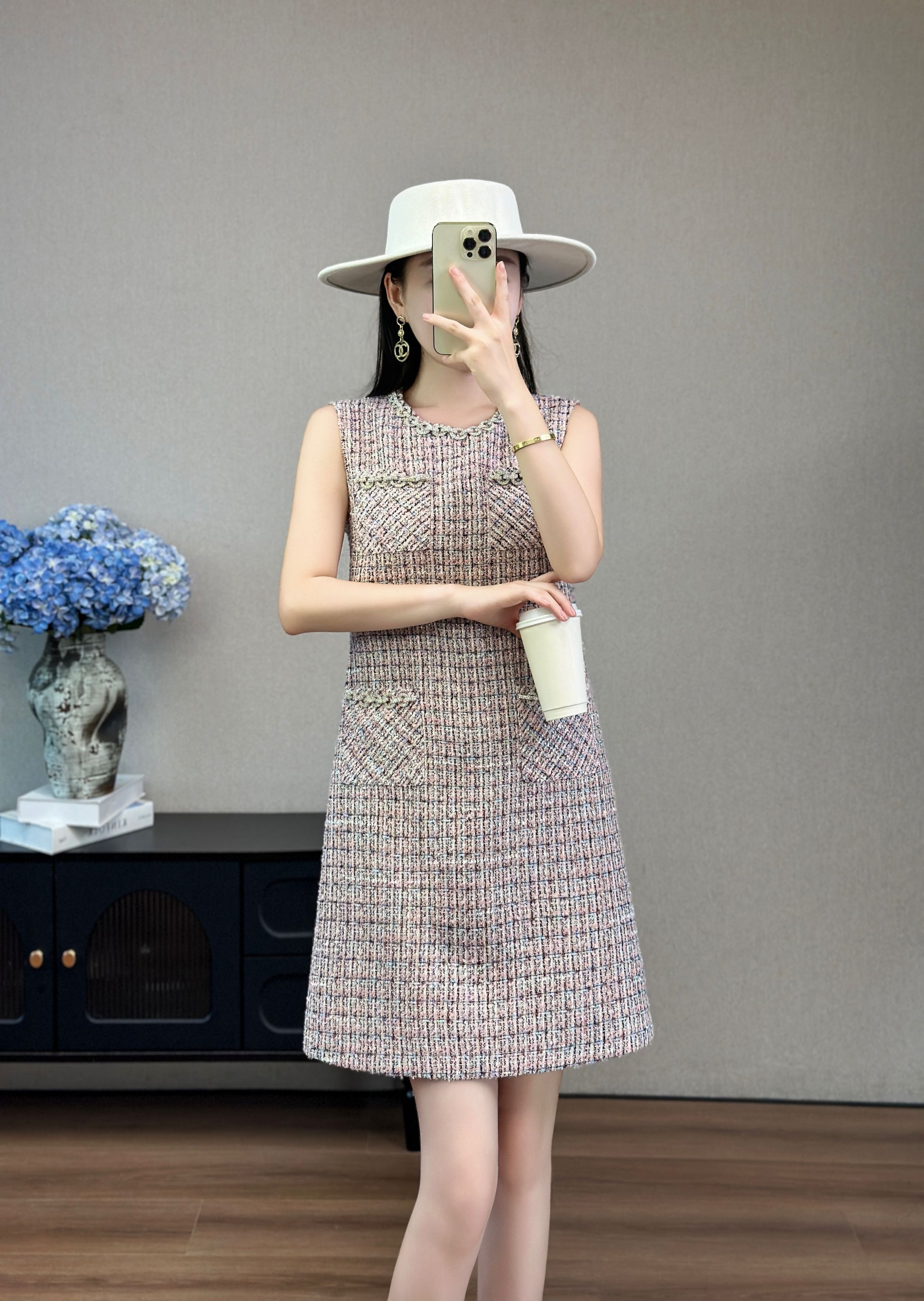 【珍珍粉丝专享】8054显瘦深圳南油高端女装2025新品连衣裙气质