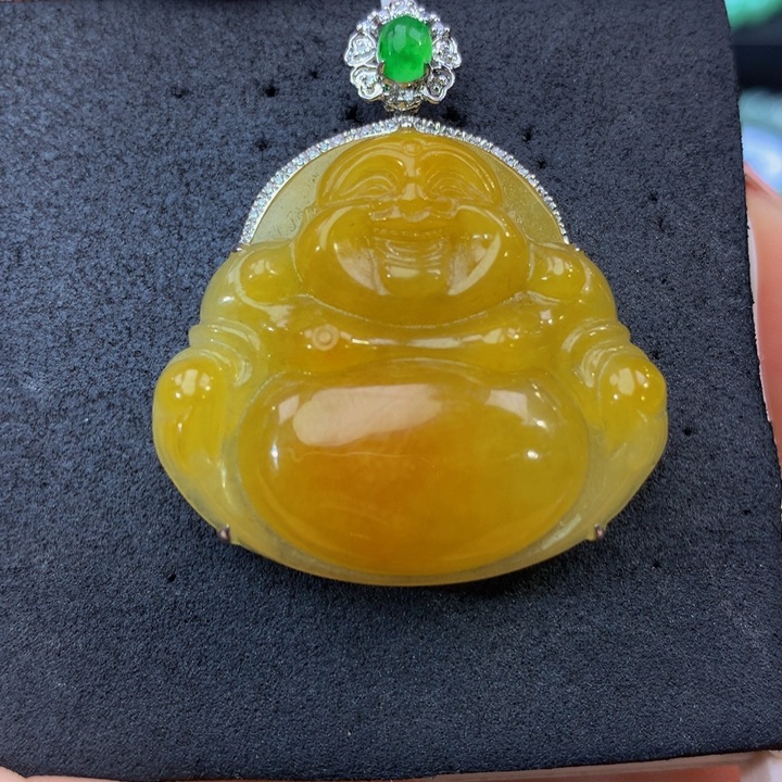 18K金镶嵌手串翡翠翡翠 