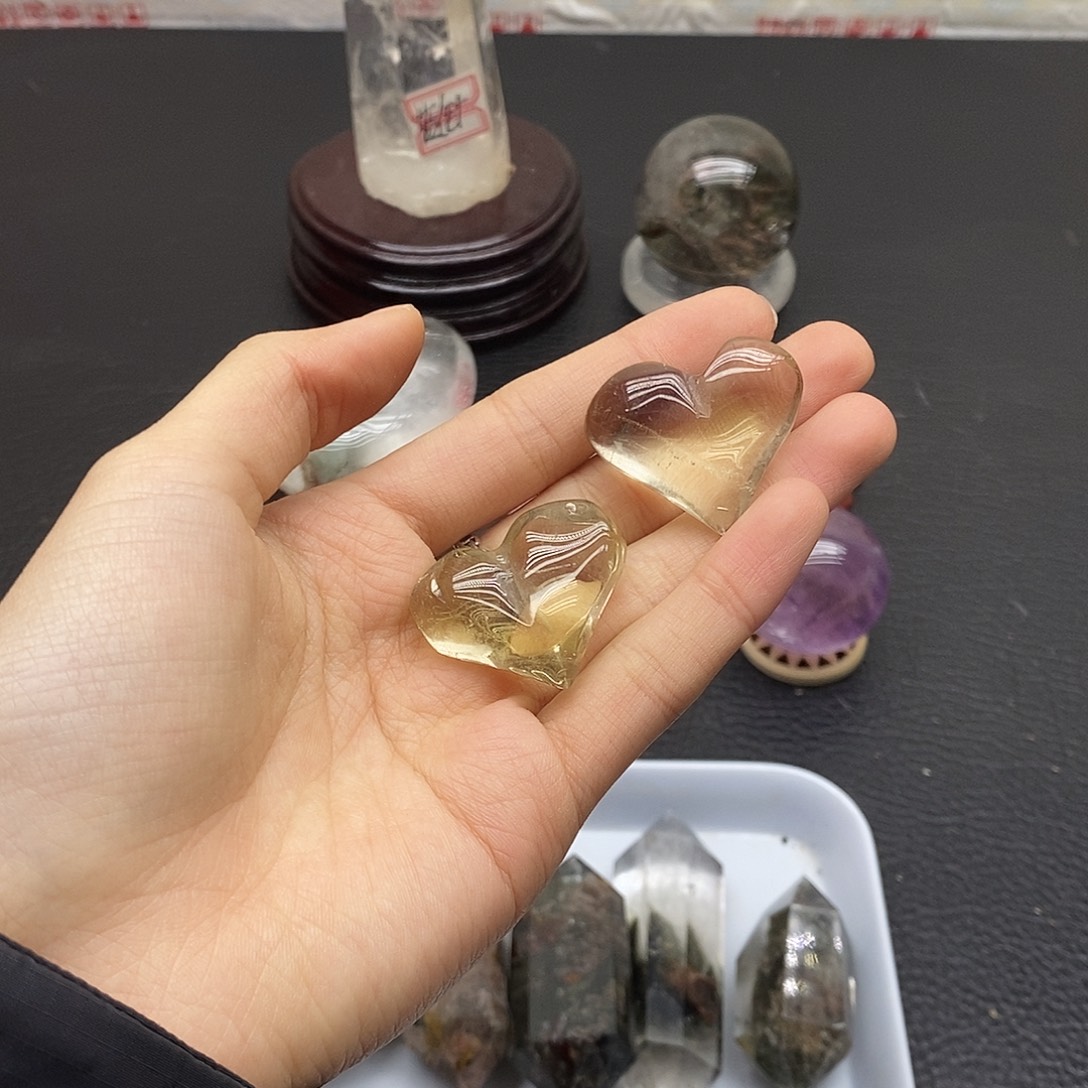 珠宝半成品水晶未镶嵌252水晶石